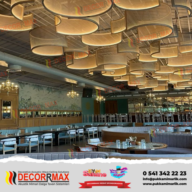 cafe avm akustik tavan modeli